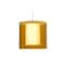 Besa Lighting Pahu 12 Cable Pendant, Trans. Armagnac/Opal, Satin Nickel Finish, 1x100W Incandescent 1KG-G18407-SN - alternate 1